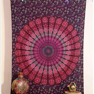 EUC Boho Medallion Tapestry